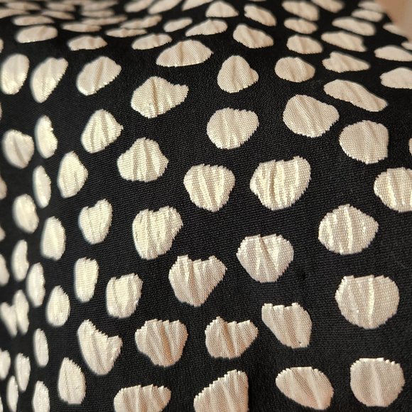 Metallic Polka Dot Jaquard Skirt - Picture 6 of 9